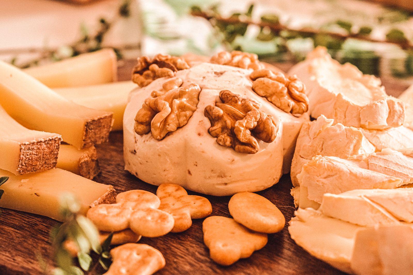 Bio-Milchprodukte und Käse